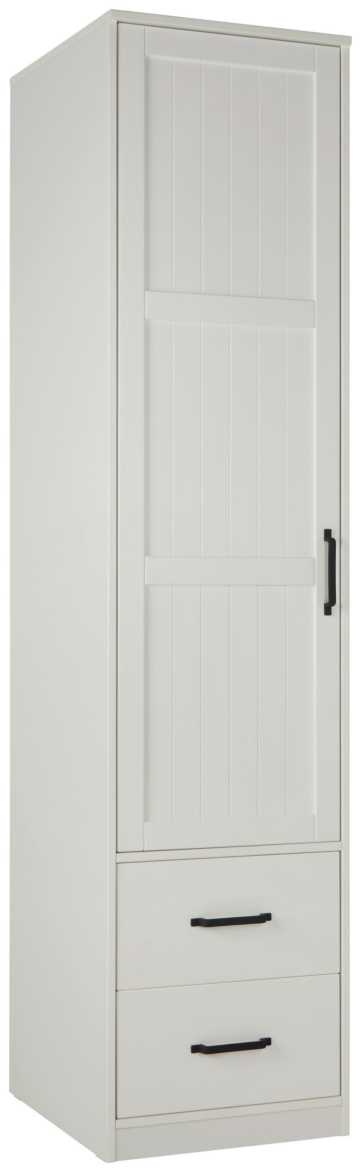 DULAP USI ROTATIVE MADITA 1T/2L - alb, Romantik / Landhaus, lemn (52/220/60cm) - Mömax