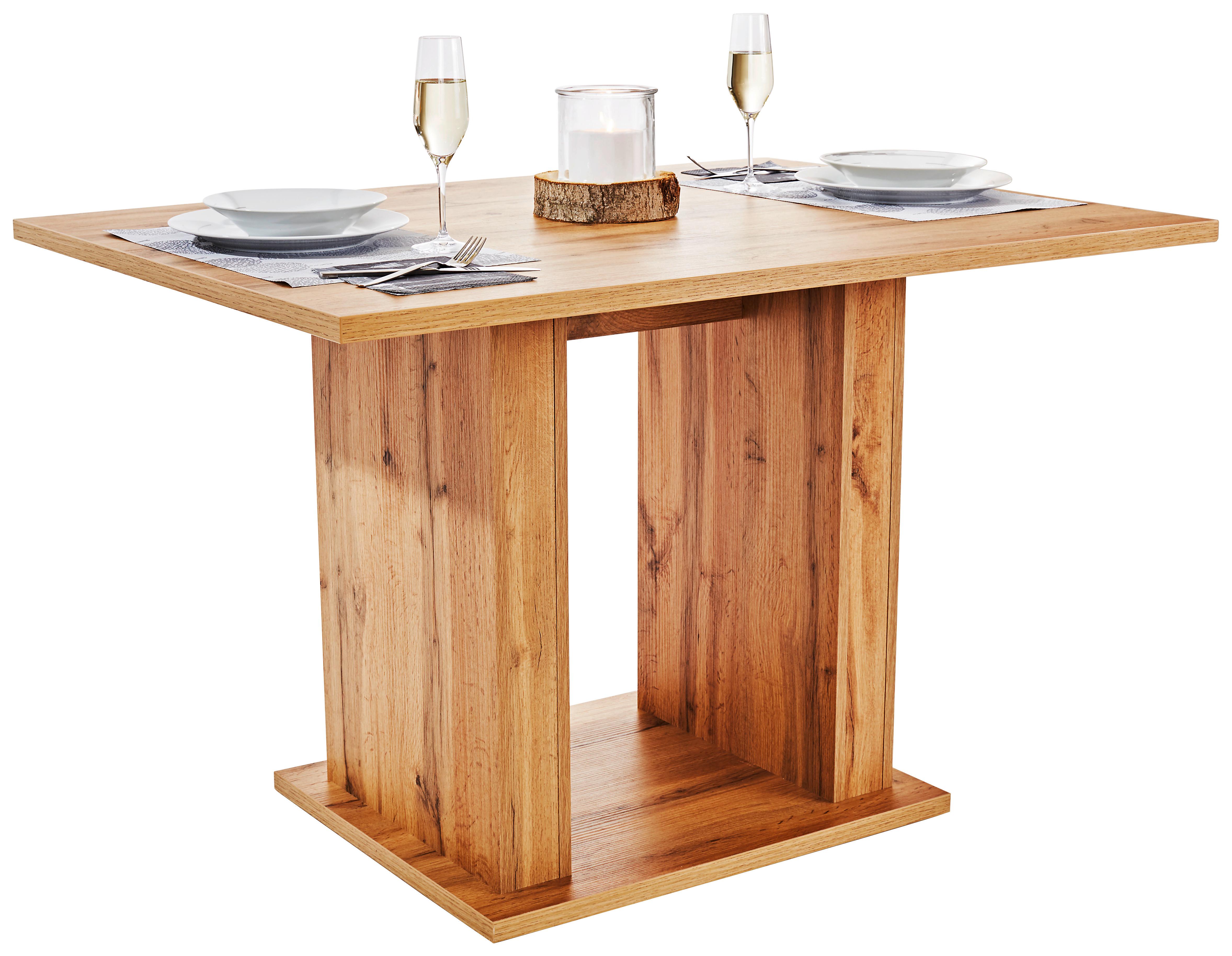 Stol Za Blagovaonicu Patrik 120 - boje hrasta, Modern, drvni materijal (120/74/80cm) - Modern Living