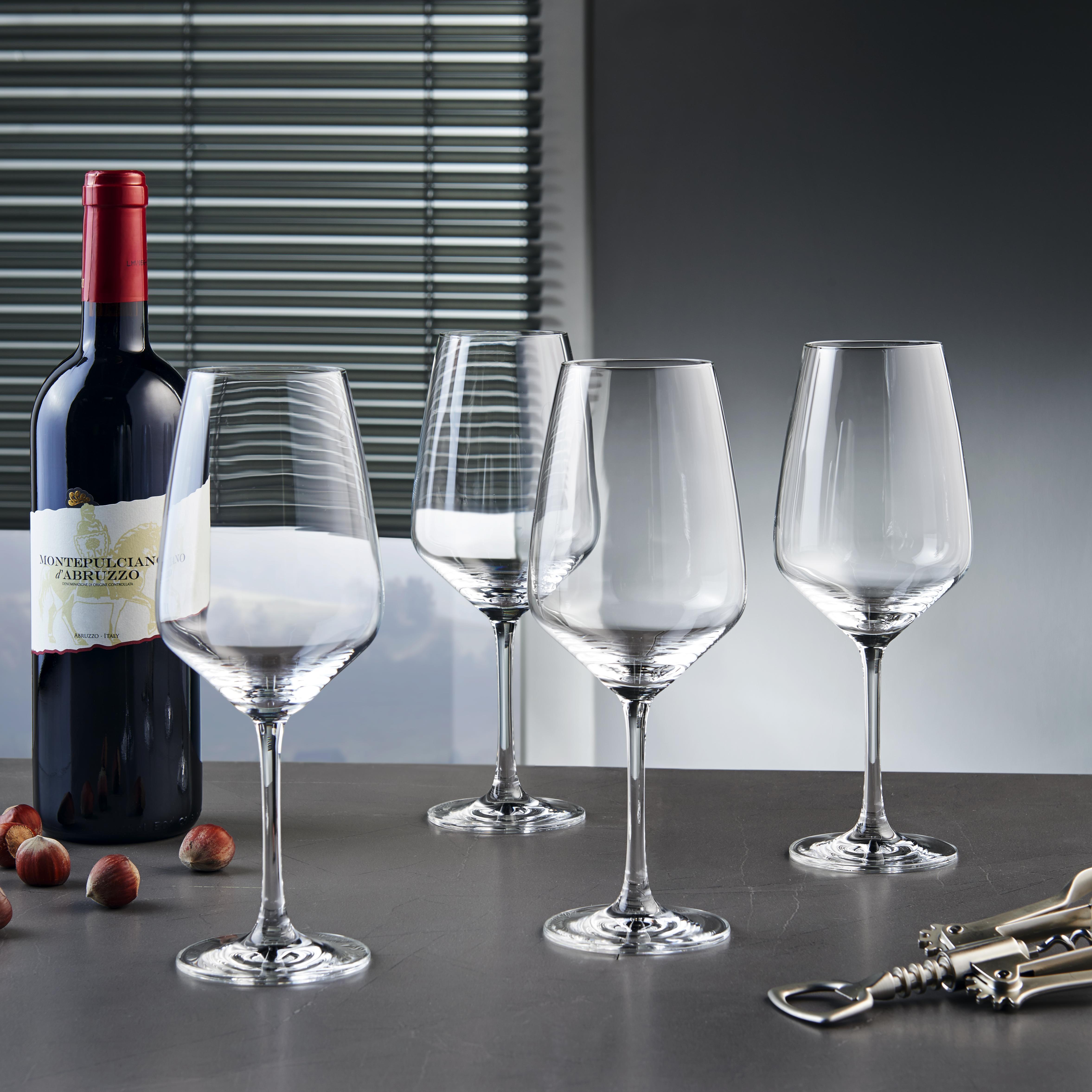 Rotweingläser Vivo Voice Basic 4er Set - MODERN, Glas - Vivo