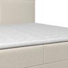 BOXBETT IMOLA - noir/crème, MODERN, textile/matière synthétique (180/200cm) - Bessagi Home