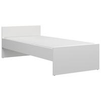 Bett Nepo Plus ca. 90x200 cm Weiß - Weiß, MODERN, Holz/Holzwerkstoff (90/200cm) - MID.YOU