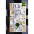 Kombinirani Servis Moonlight - siva/bela, keramika (36/33/28,5cm) - Premium Living Kombinirani Servis Moonlight - siva/bela, keramika (36/33/28,5cm) - Premium Living