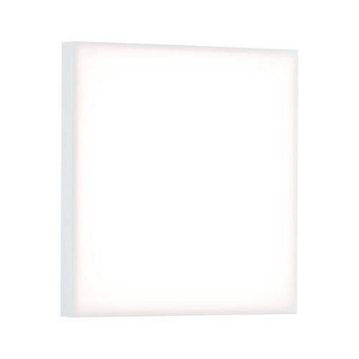 LED-Paneel Velora in Weiß max. 13 Watt - Weiß, Basics, Metall (22,5/5,0/22,5cm) - Paulmann