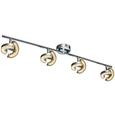 LED-Strahler Star, Max. 4x6 Watt - LIFESTYLE, Kunststoff/Metall (78/12,5cm) - Premium Living LED-Strahler Star, Max. 4x6 Watt - LIFESTYLE, Kunststoff/Metall (78/12,5cm) - Premium Living