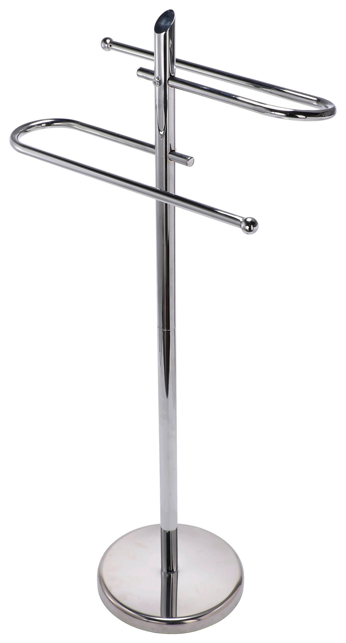 Suport pentru prosop Como - culoare crom, Konventionell, metal (22/85/22cm) - Homezone