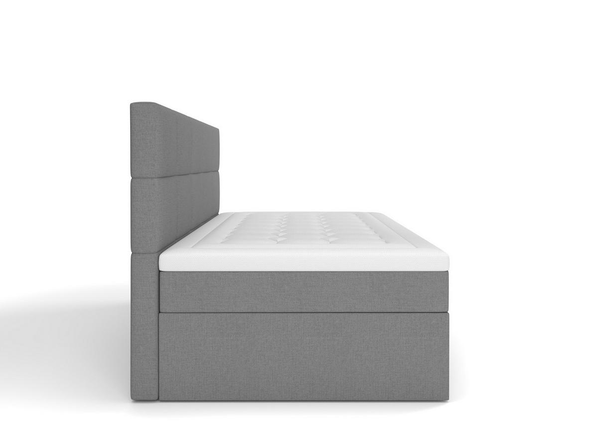 Heverő Taco 90/200cm - szürke, Konventionell, műanyag/faalapú anyag (90/200cm)