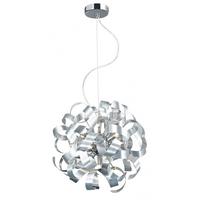 LAMPA WISZĄCA CURLY II - kolor chromowy, Lifestyle, metal (40/320cm) - Ambiente