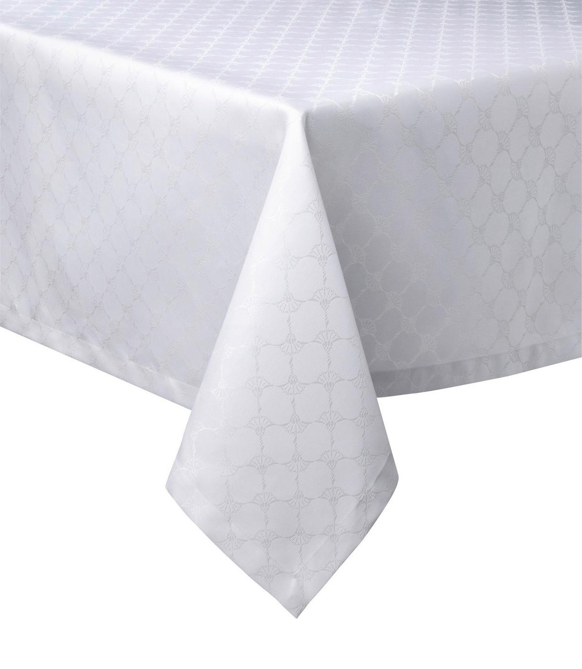 OBRUS 3941-0000-140X190 JOOP! - biały, Design, tkanina (140/190cm) - Joop!