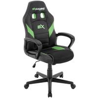 Gamingstuhl BX-Gaming Grün/Schwarz - Schwarz/Grün, MODERN, Kunststoff/Textil (58/105-115/63cm) - Mömax