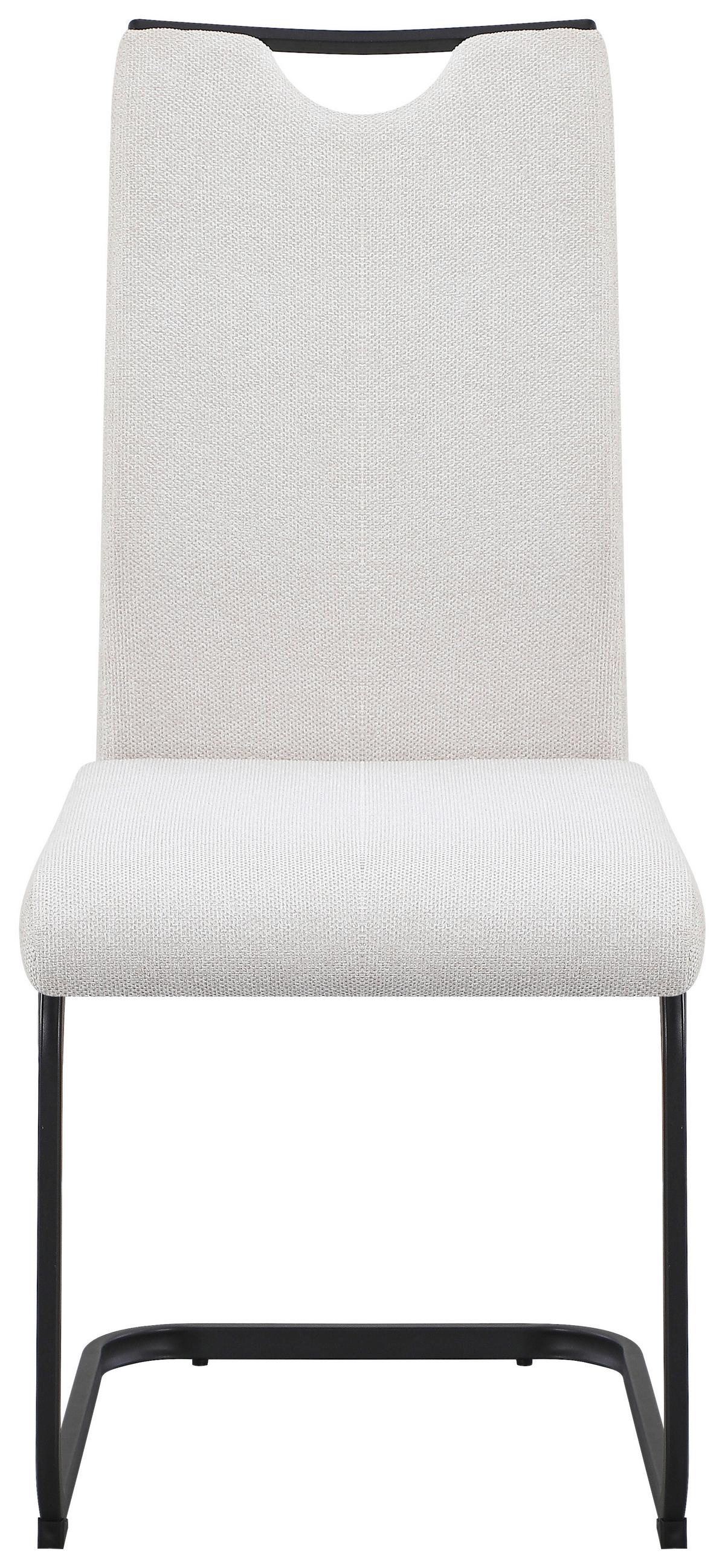 Nihajni Stol Maya - črna/bež, Trend, kovina/tekstil (58/98/43cm)