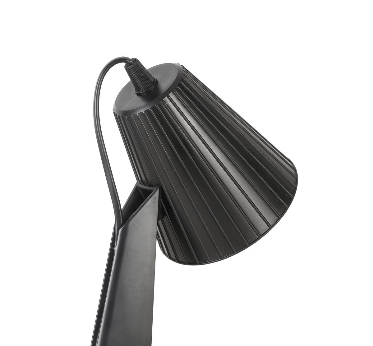 Veioză BUNTI - negru, Romantik / Landhaus, plastic (15,6/34,3/18,9cm) - Modern Living