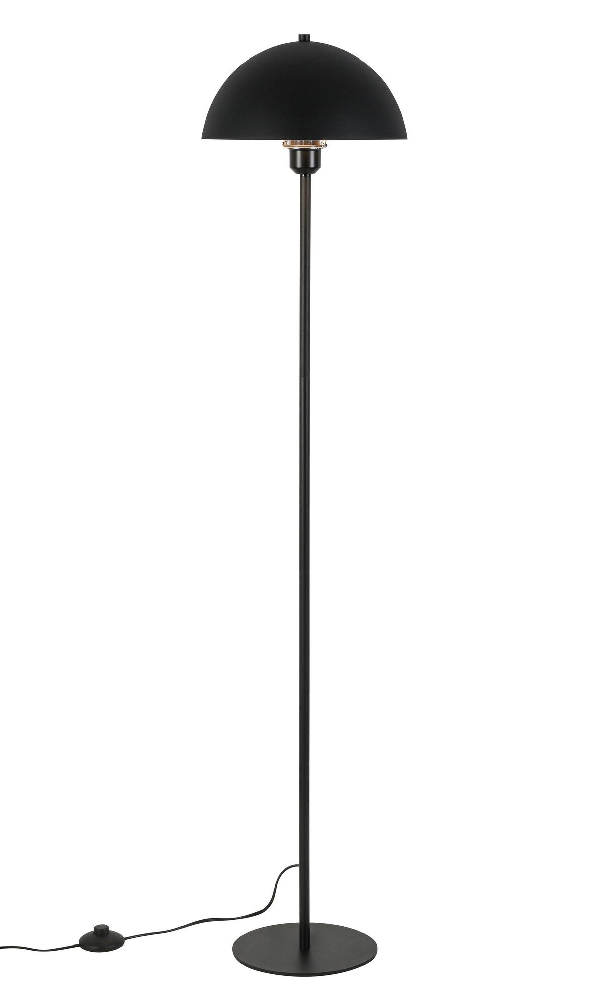 Állólámpa Blac - fekete, Konventionell, műanyag/fém (30/136cm) - Mömax