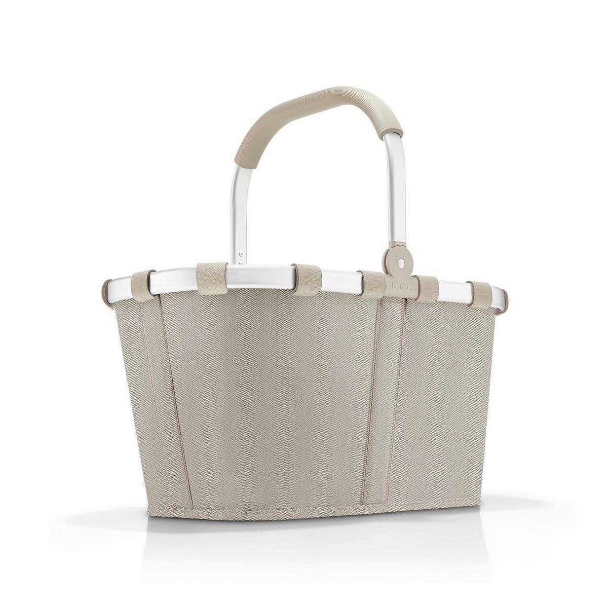KOSZYK NA ZAKUPY BK6049 - beżowy, Basics, tworzywo sztuczne (49/29/28cm) - Reisenthel
