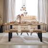 VÄVD MATTA ELIO 2 - cremefärgad, Modern, textil (120/170cm) - Mömax