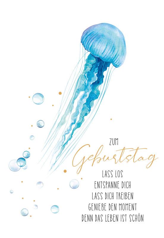 Glückwunschkarte Fabelhaft aus Papier - Multicolor, Basics, Papier (17,5/24cm)