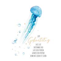 Glückwunschkarte Fabelhaft aus Papier - Multicolor, Basics, Papier (17,5/24cm)