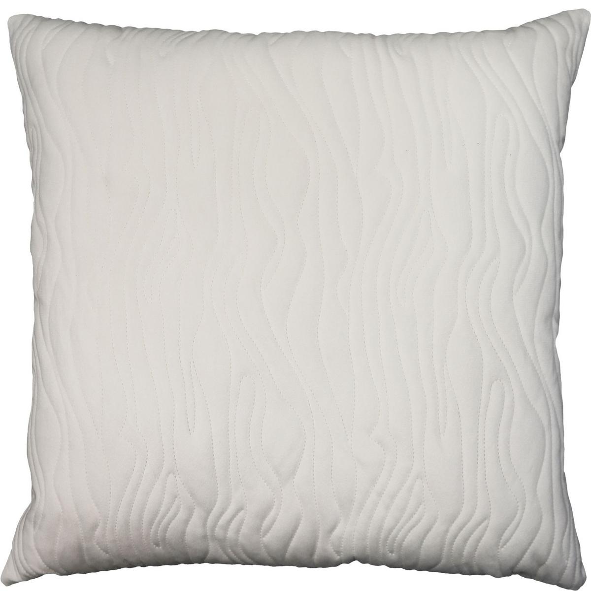 Díszpárna Naomi 45/45 - fehér, textil (45/45cm) - Mömax