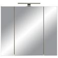 Spiegelschrank in Eichefarben - Eichefarben, MODERN, Glas/Holzwerkstoff (76/71/23cm) Spiegelschrank in Eichefarben - Eichefarben, MODERN, Glas/Holzwerkstoff (76/71/23cm)