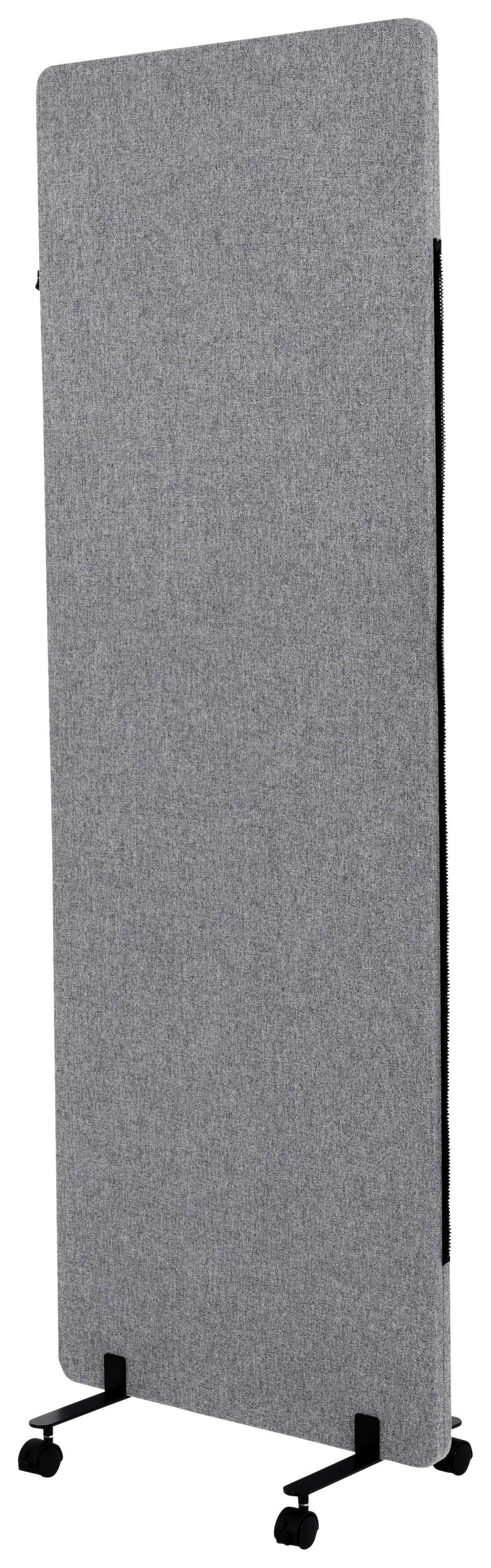 Pregradna Stena Flexmiut, Temno Siva - temno siva, Basics, kovina/umetna masa (60/177/3cm) - MID.YOU