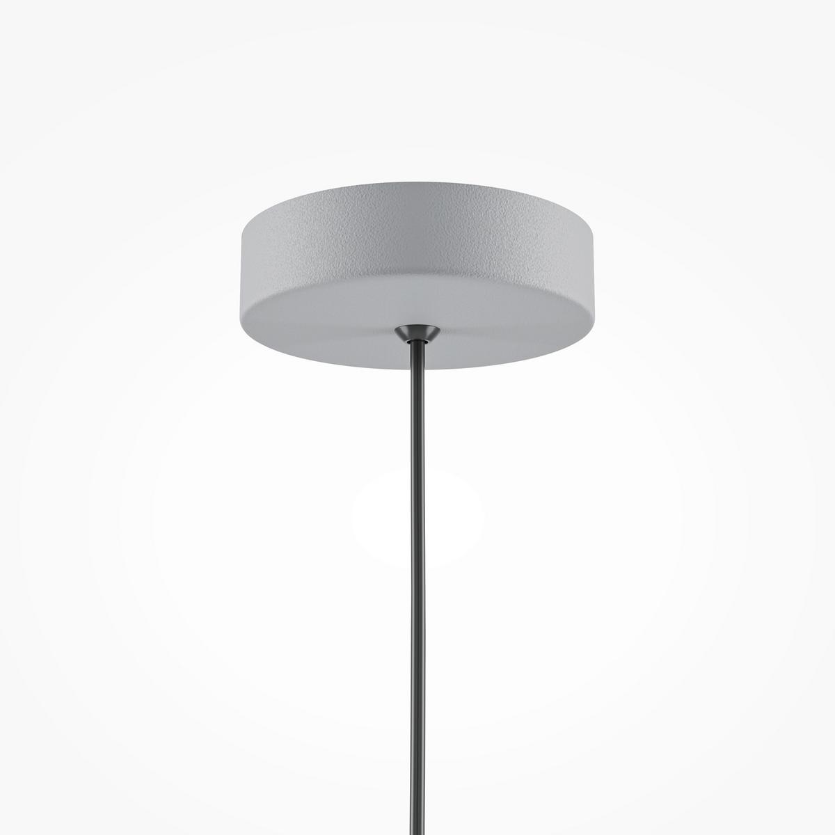 Pendelleuchte Mod167pl-01gr - Grau, Design, Metall (35/318cm) - MAYTONI
