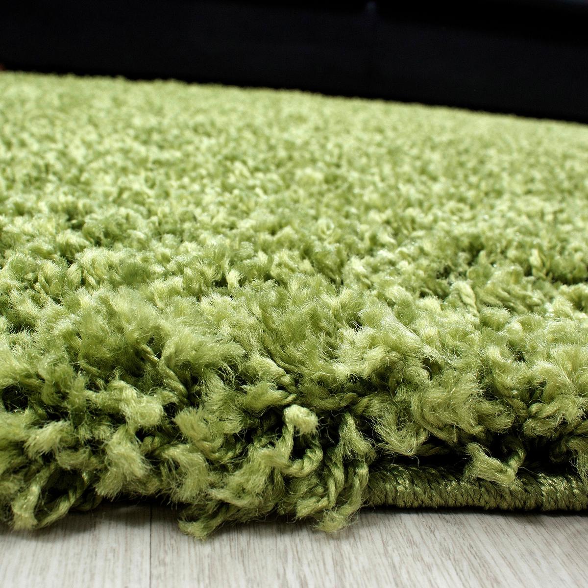 Hochflorteppich Dream Grün Ø ca. 120cm - Grün, KONVENTIONELL, Textil (120cm) - Novel