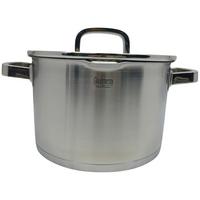 Kochtopf Silver Line Edelstahlfarben Ø Ca. 24cm - barve nerjavečega jekla/prozorno, Konvencionalno, kovina/steklo (24/15cm) - Gourmesto