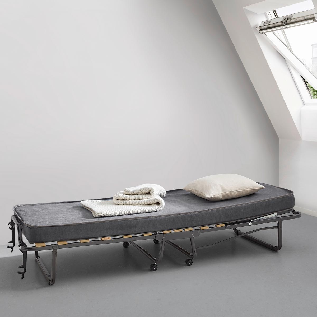 Klappbett Best Anthrazit ca. 80x195cm - Anthrazit, Konventionell, Metall (80/195cm) - Mömax