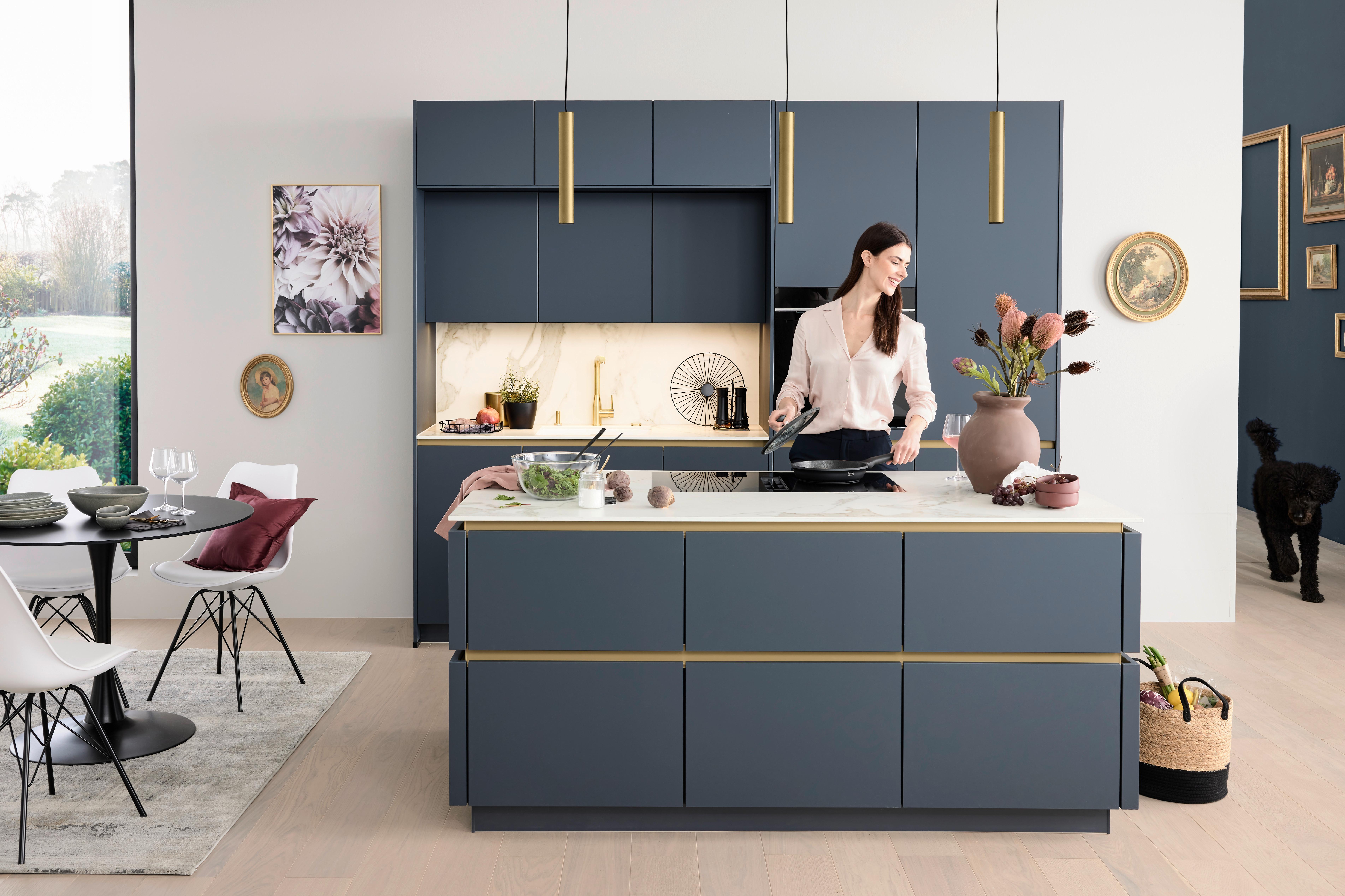 Kuhinja Easytouch - Moderno (275/190cm) - Nobilia