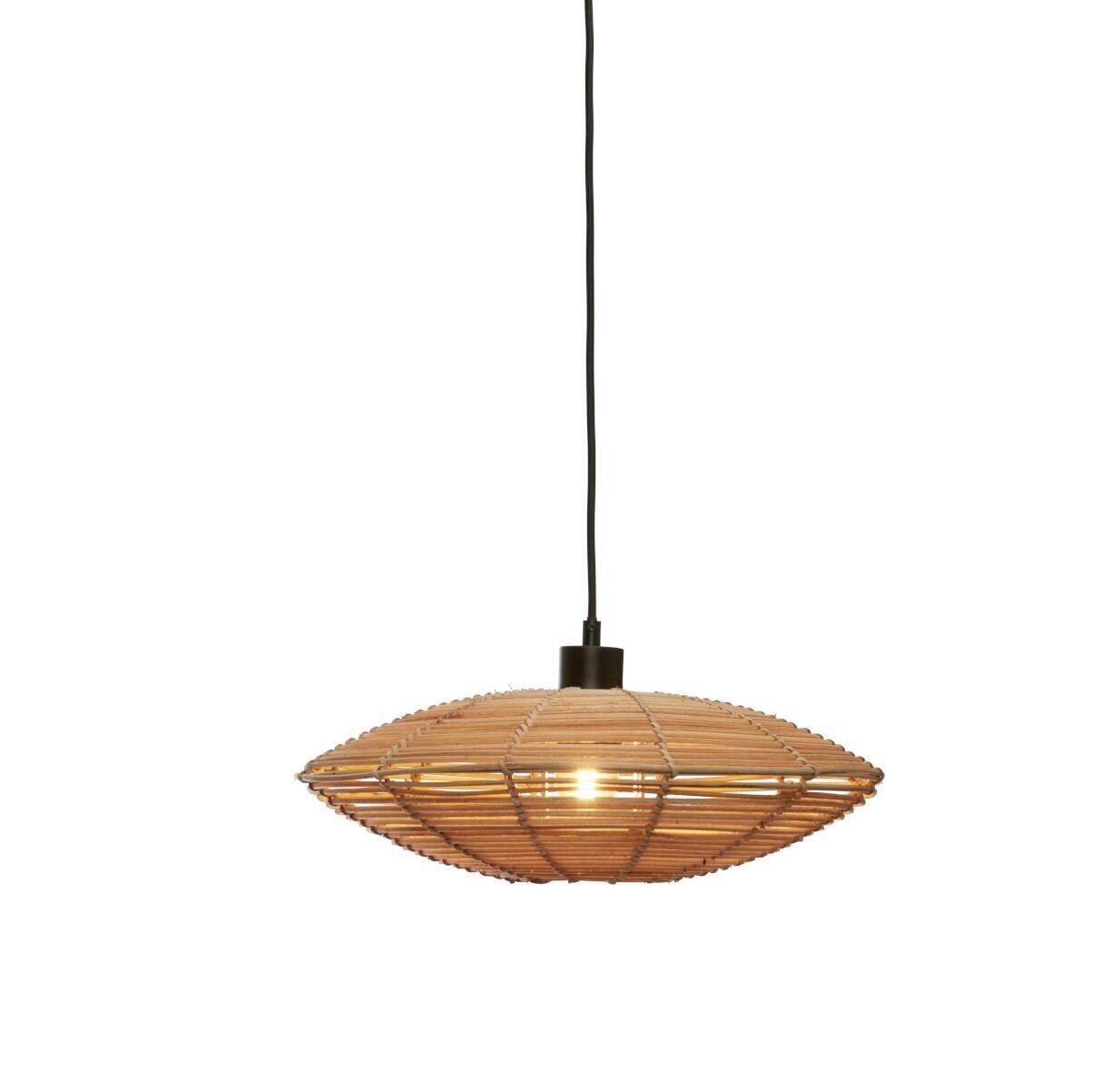 LAMPA WISZĄCA TANAMI/H/4010/N - kolor naturalny, Trend, drewno (40/40/10cm) - Good & Mojo