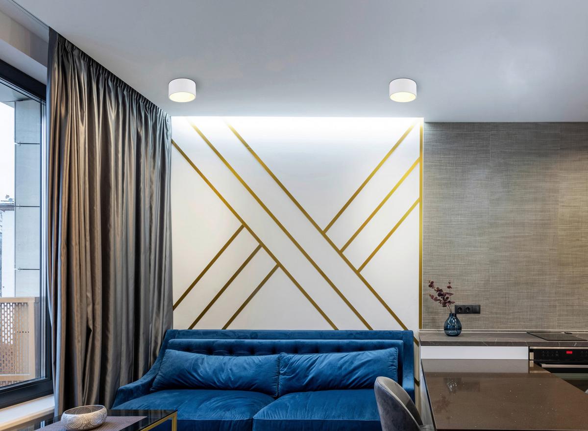 LAMPA SUFITOWA LED 56964W RAYMOND - biały/opal, Basics, tworzywo sztuczne/metal (15/7,5cm)