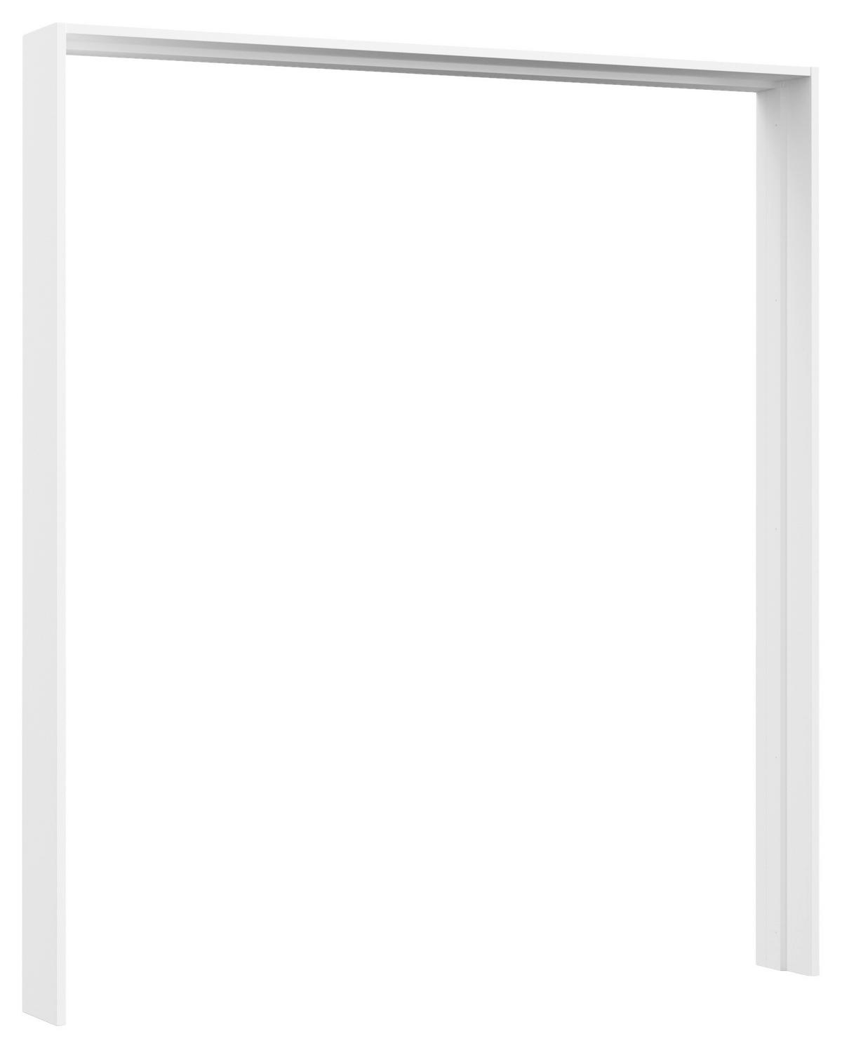 Passerpartout Elara Weiss - Weiss, Konventionell, Holzwerkstoff (189/214/23cm) - Premium Living