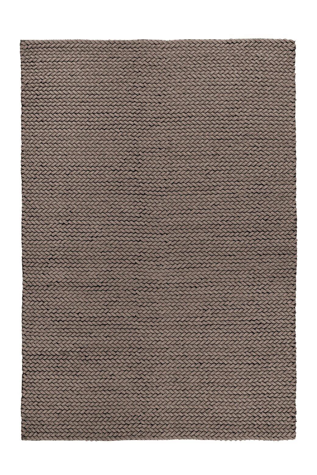 FLACHWEBETEPPICH ROBBIE 125 TAUPE - Taupe, Konventionell, Textil (80/150cm) - Kayoom