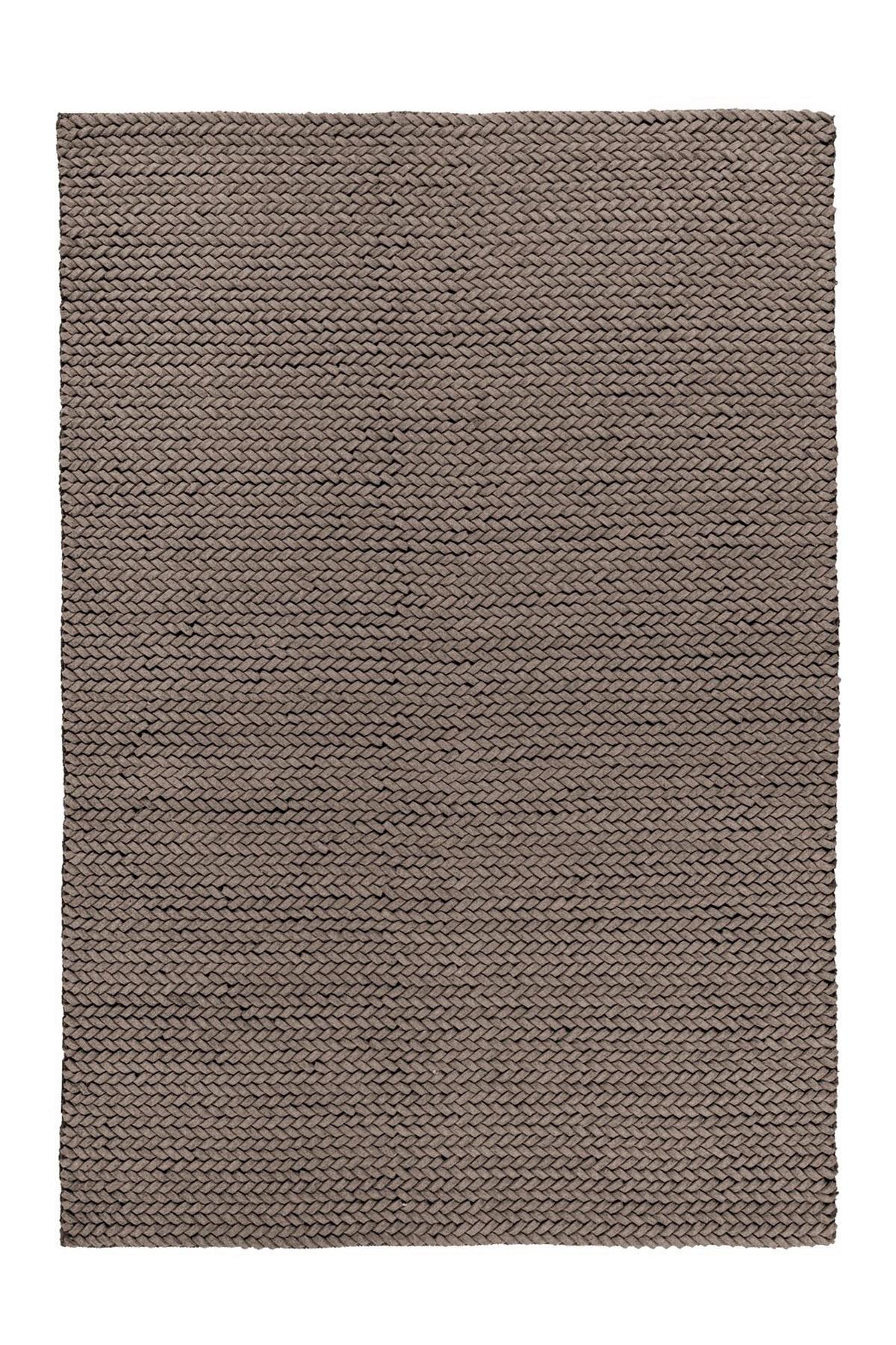 FLACHWEBETEPPICH ROBBIE 125 TAUPE - Taupe, Konventionell, Textil (80/150cm) - Kayoom