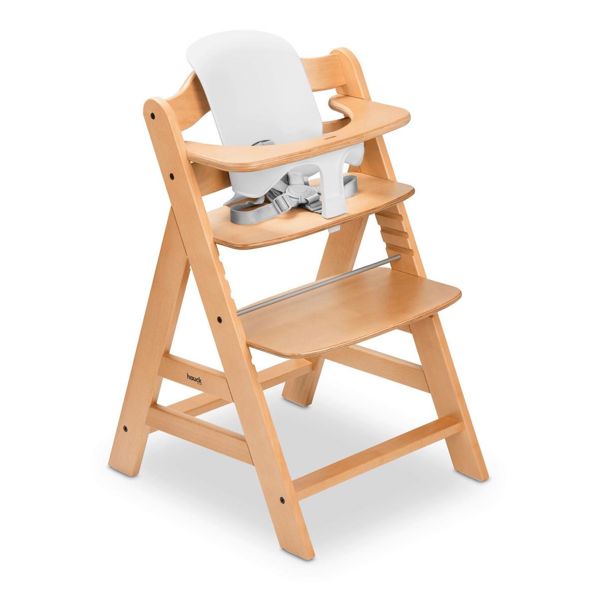 SIEDZISKO DO WYSOKIEGO KRZESŁ HIGHCHAIR BABY SEAT - biały, Basics, tworzywo sztuczne (32,5/32/34,5cm) - Hauck