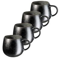 TASSENSET 935544 CARELLIA KAFFEEBECHER - Grau, Basics, Keramik (8/9cm) - Mäser