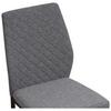 STOL MIA -BASED- - grå/svart, Basics, metall/textil (44/90/56cm) - Based