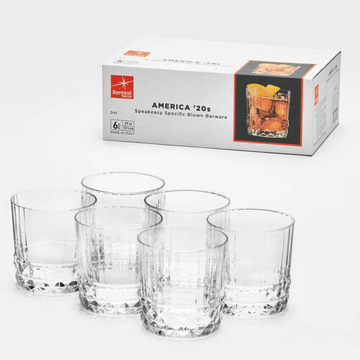 Whiskyglas klar 6-teilig - Klar, KONVENTIONELL, Glas (18,6/10/27,50cm) - Van Well