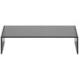 TV-Aufsatz Glas - Dunkelgrau, Glas (60/14/30cm) - Mömax modern living TV-Aufsatz Glas - Dunkelgrau, Glas (60/14/30cm) - Mömax modern living
