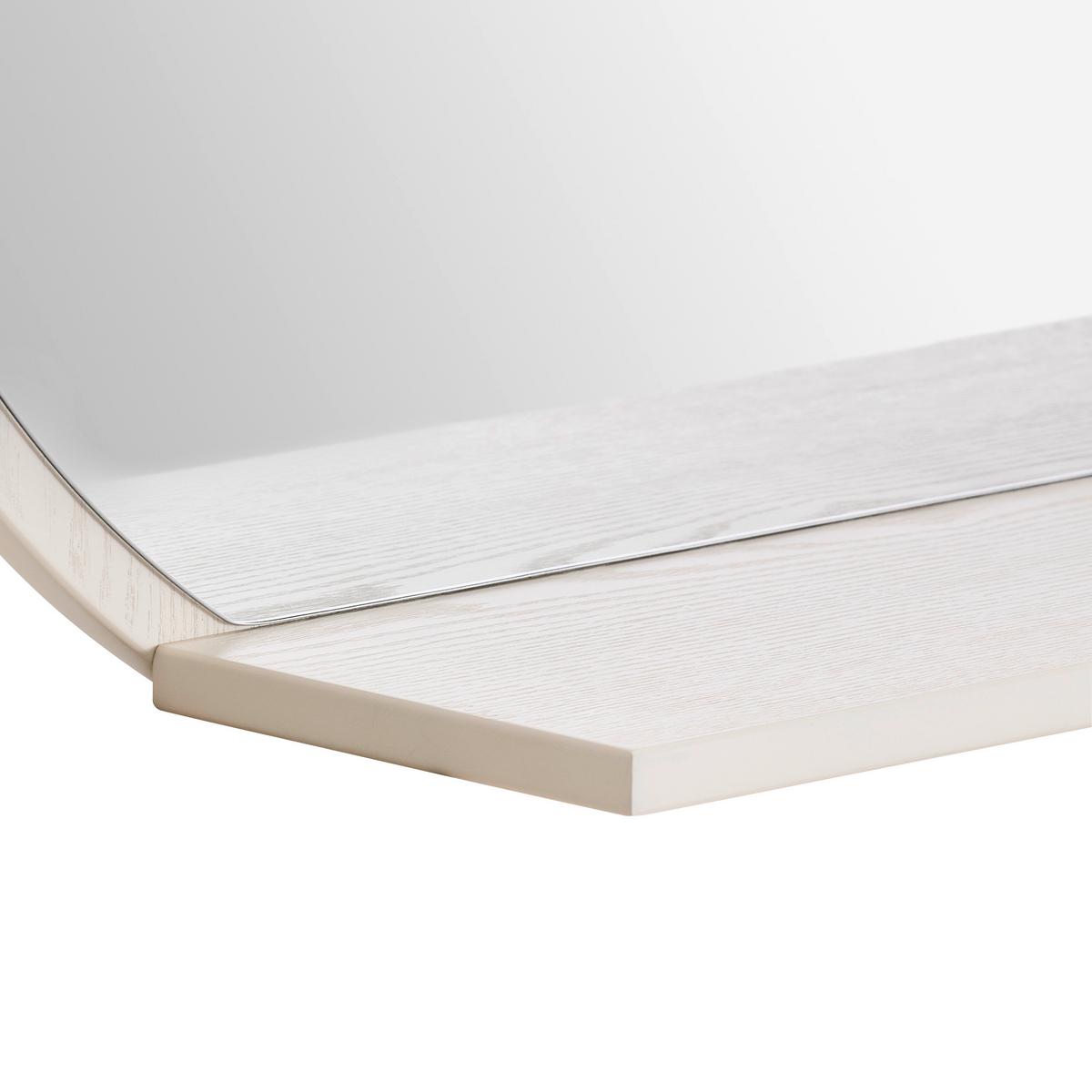 LUSTRO ŚCIENNE BRAVO - kaszmir, Design, materiał drewnopochodny/szkło (65/56/17cm) - Xora