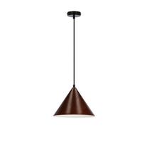 Viseća Svjetiljka Dunca - boje oraha/crna, Design, metal (25/25/110cm)