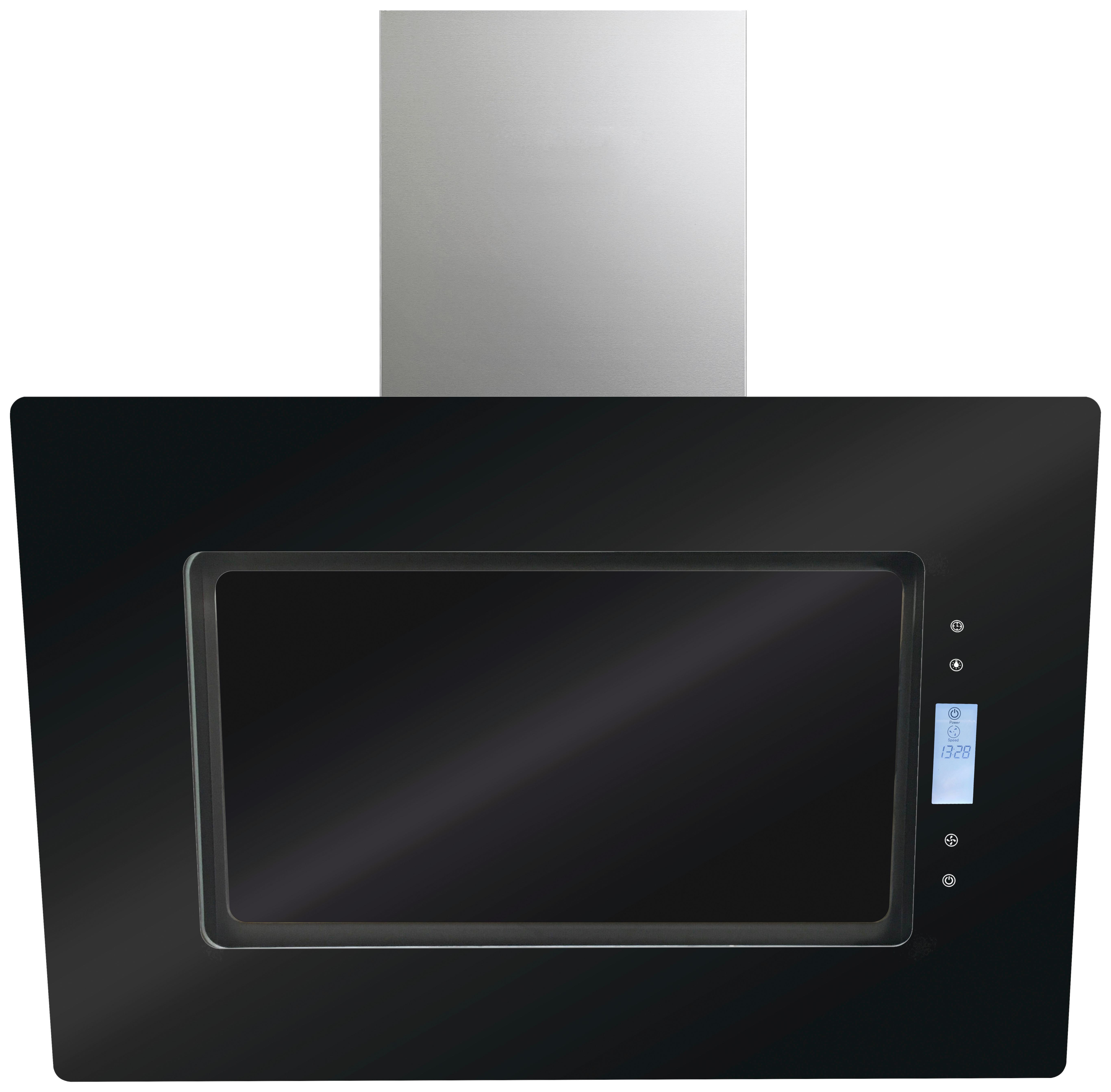 Dunstabzugshaube 9040/90BZ Schwarz - Schwarz, Basics, Metall (90/126/42cm) - PKM