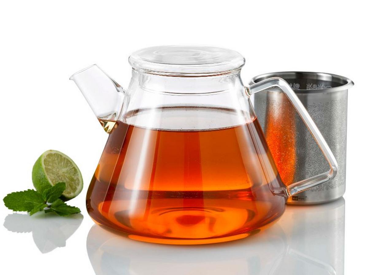 IMBRYK DO HERBATY TK50 - przezroczysty, Design, szkło (1,5l) - AdHoc