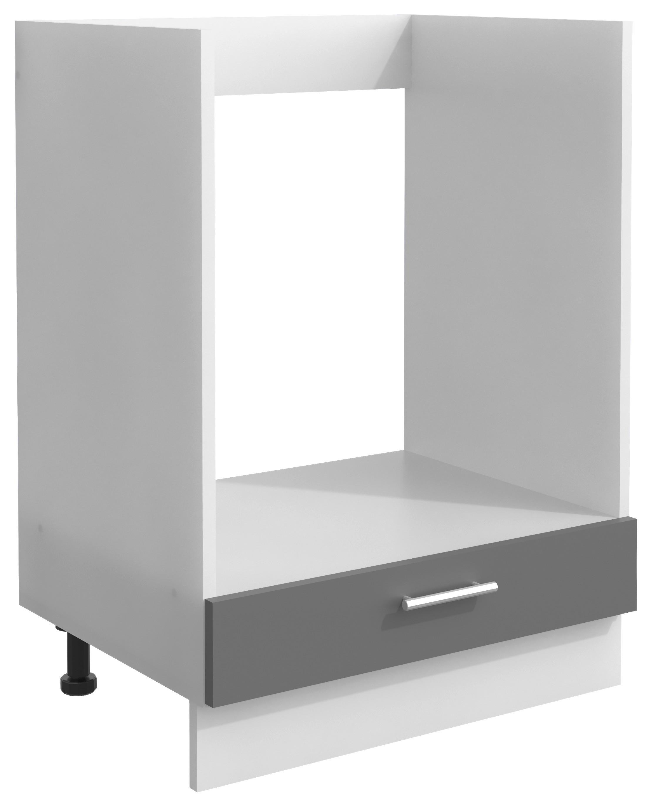 Omara Za Vgradnjo Štedilnika Esilo, Siva, Bela - bela/barve aluminija, Design, kovina/leseni material (60/82/46cm) - MID.YOU