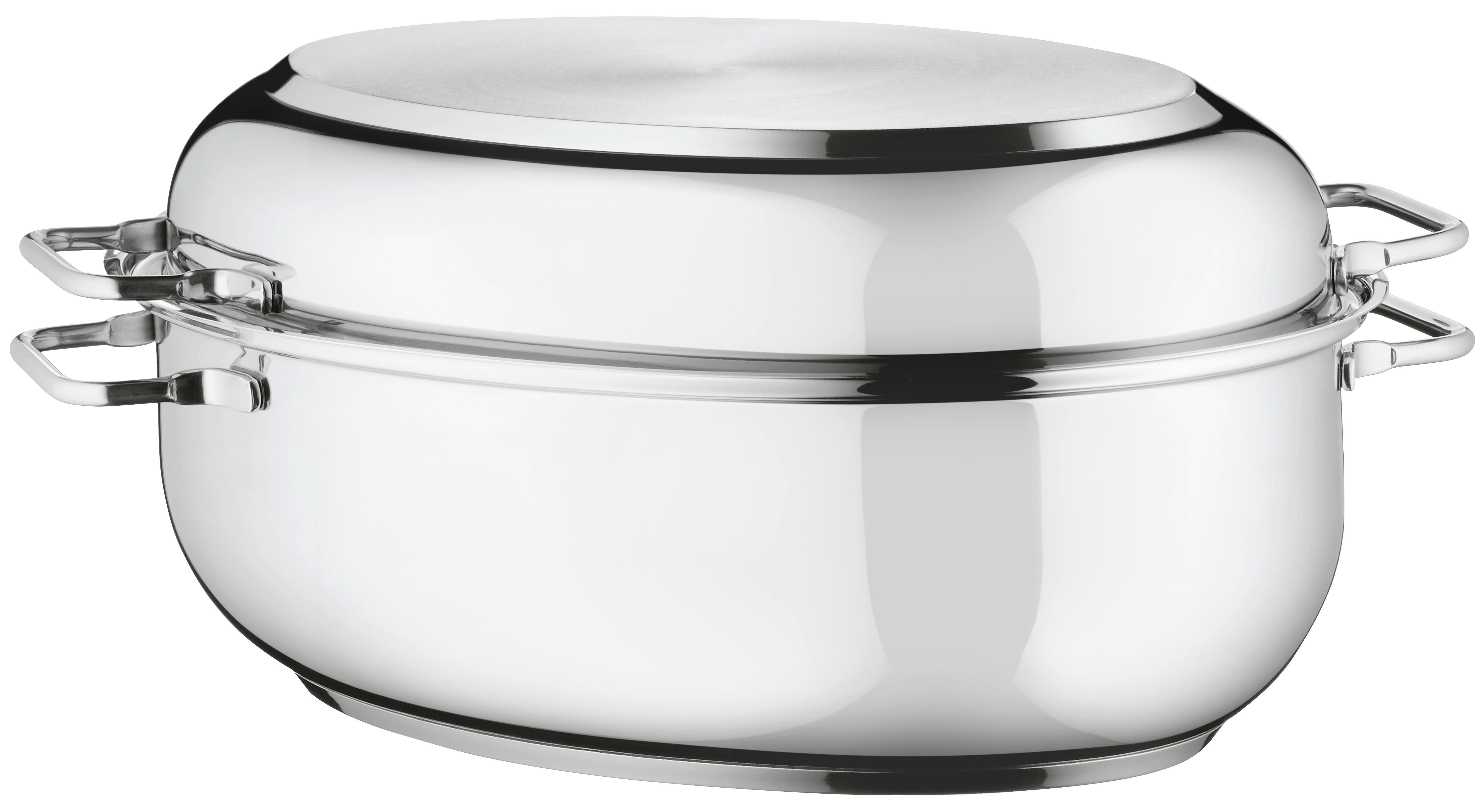 BRYTFANNA WMF 07 8801 6040 - kolor srebrny, Basics, metal (41/18/28,5cm) - WMF