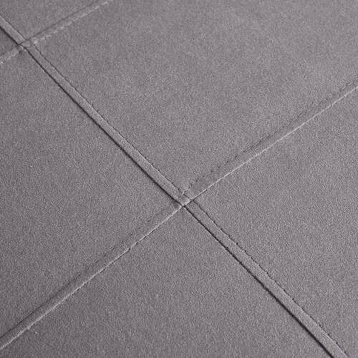 Schlafsessel Eni Grau Webstoff - Schwarz/Grau, MODERN, Kunststoff/Textil (73/56/72cm) - Bessagi Home