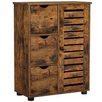 MIDISCHRANK BBK143X01V1 - Schwarz/Braun, Trend, Holzwerkstoff/Kunststoff (60/80/30cm) - MID.YOU