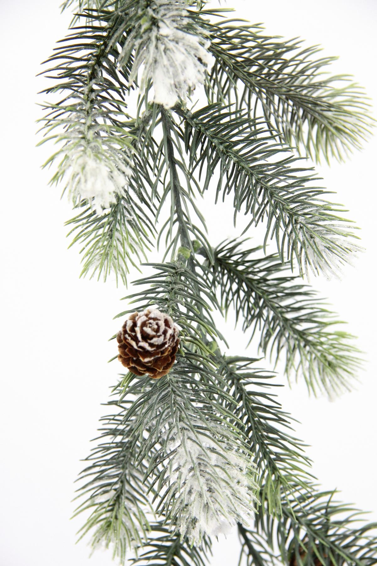 GIRLANDA CHOINKOWA 256337GNW - zielony, Basics (180cm)