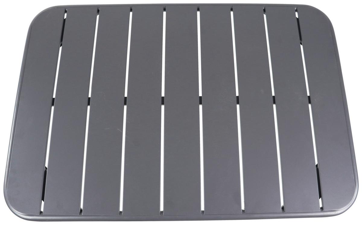 Vrtna Miza Sumila, Črna, 110x55 - črna, Moderno, kovina/umetna masa (110/55/72cm) - Ambia Garden