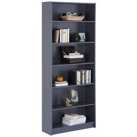 Etajeră Dali - antracit, Modern, material pe bază de lemn (80/202/28cm) - Modern Living