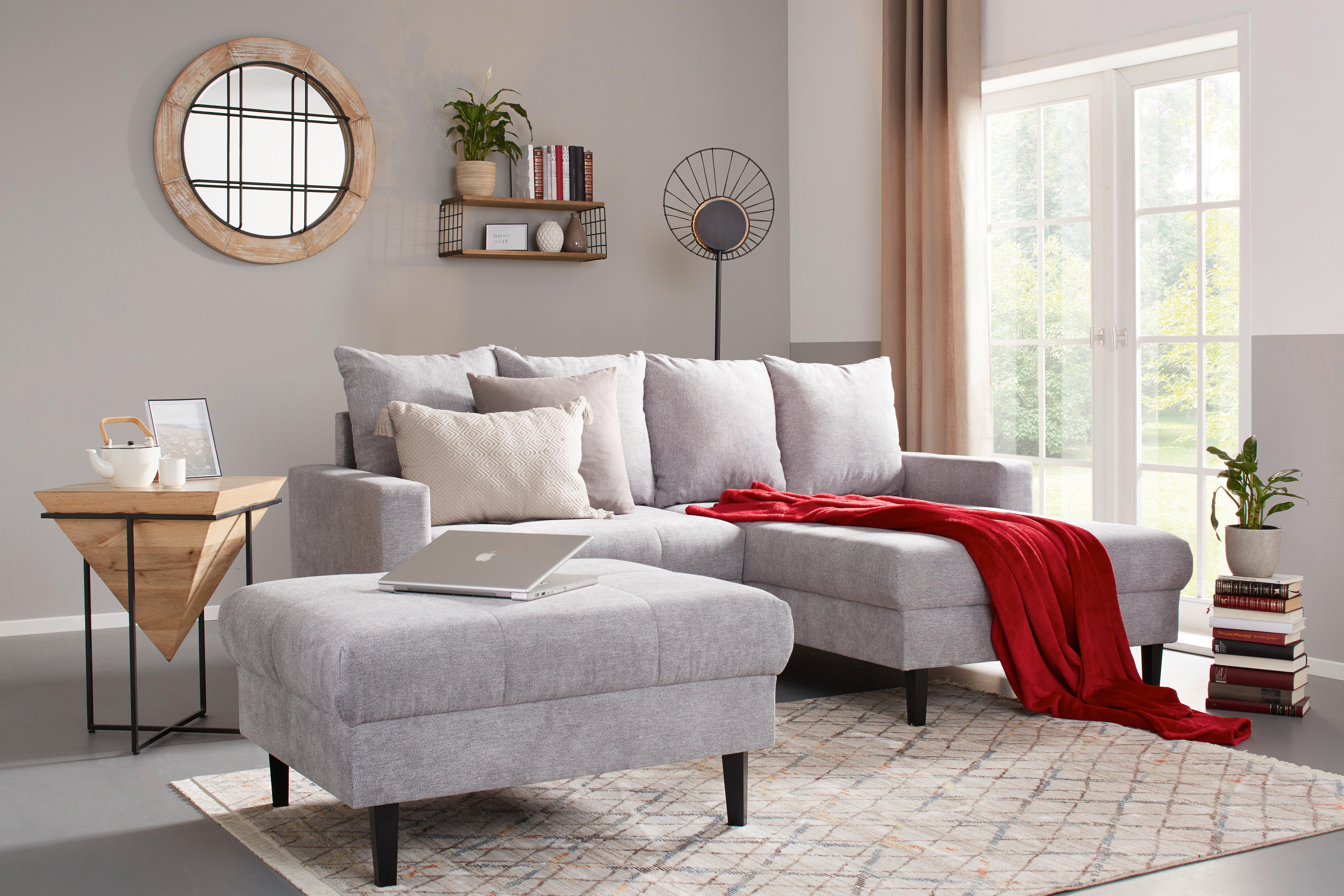 Stenski Regal Cage - črna/naravne barve, Trendi, kovina/les (60/22/20cm) - Mömax